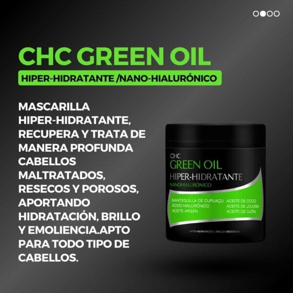 Botox Progresivo Green Oil Hiperhidratante 500gr - Imagen 2