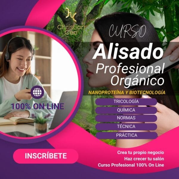Curso Alisado Profesional $USD65